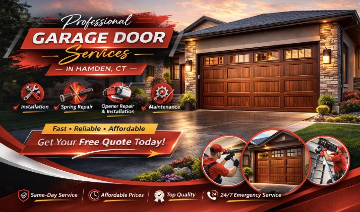 Wood Garage Door Installation Hamden
